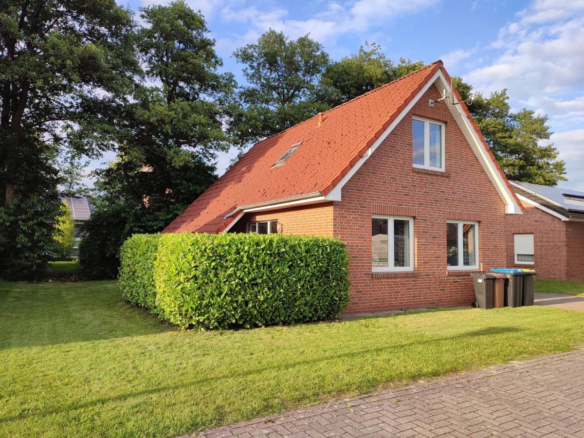 Idyllisches Ferienhaus Naehe Meyer Werft Papenburg Exteriör bild