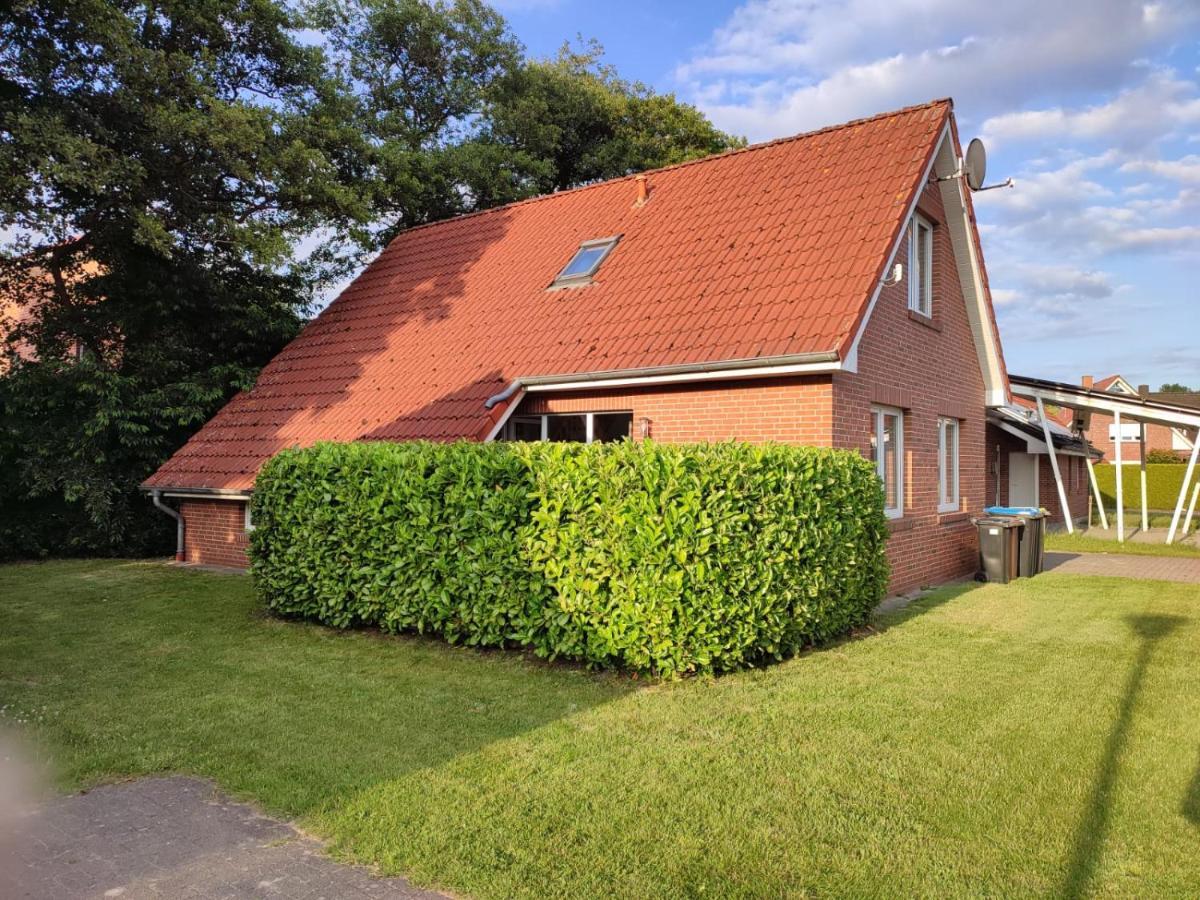 Idyllisches Ferienhaus Naehe Meyer Werft Papenburg Exteriör bild